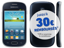 visuel du téléphone Samsung Galaxy fame Lite