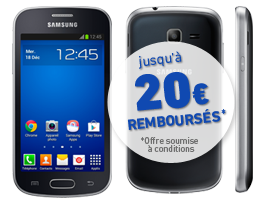 visuel du téléphone Samsung Galaxy Trend Lite