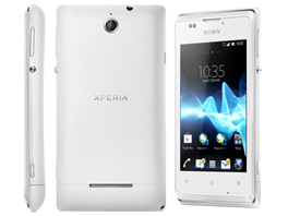visuel du téléphone Sony Xperia E