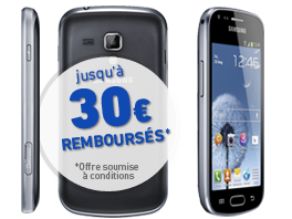 visuel du téléphone Samsung Galaxy Trend Noir