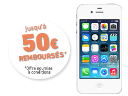 visuel du téléphone Apple iPhone 4s 8Go Blanc