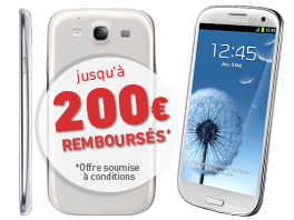 visuel du téléphone Samsung Galaxy S III
