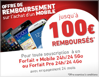 Jusqu'à 40 euros remboursés sur l'achat d'un HTC Wildfire S