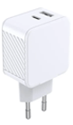 Chargeur secteur USBA+C 32W blanc 