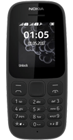 Nokia 105 noir double SIM
