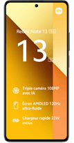 Xiaomi Redmi Note 13 256Go noir 5G