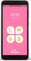 The Phone Geo 16Go Noir 4G