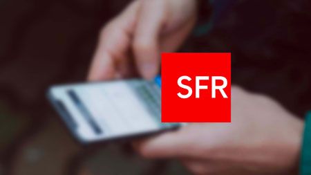 Réseau SFR téléphone La poste mobile