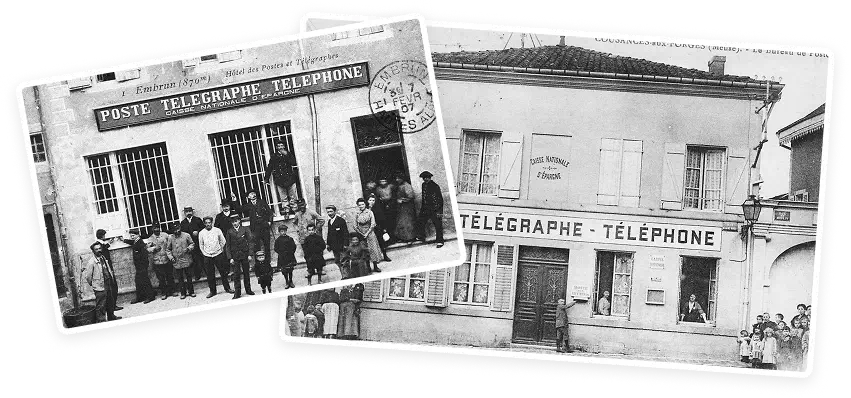 La Poste dans le passé